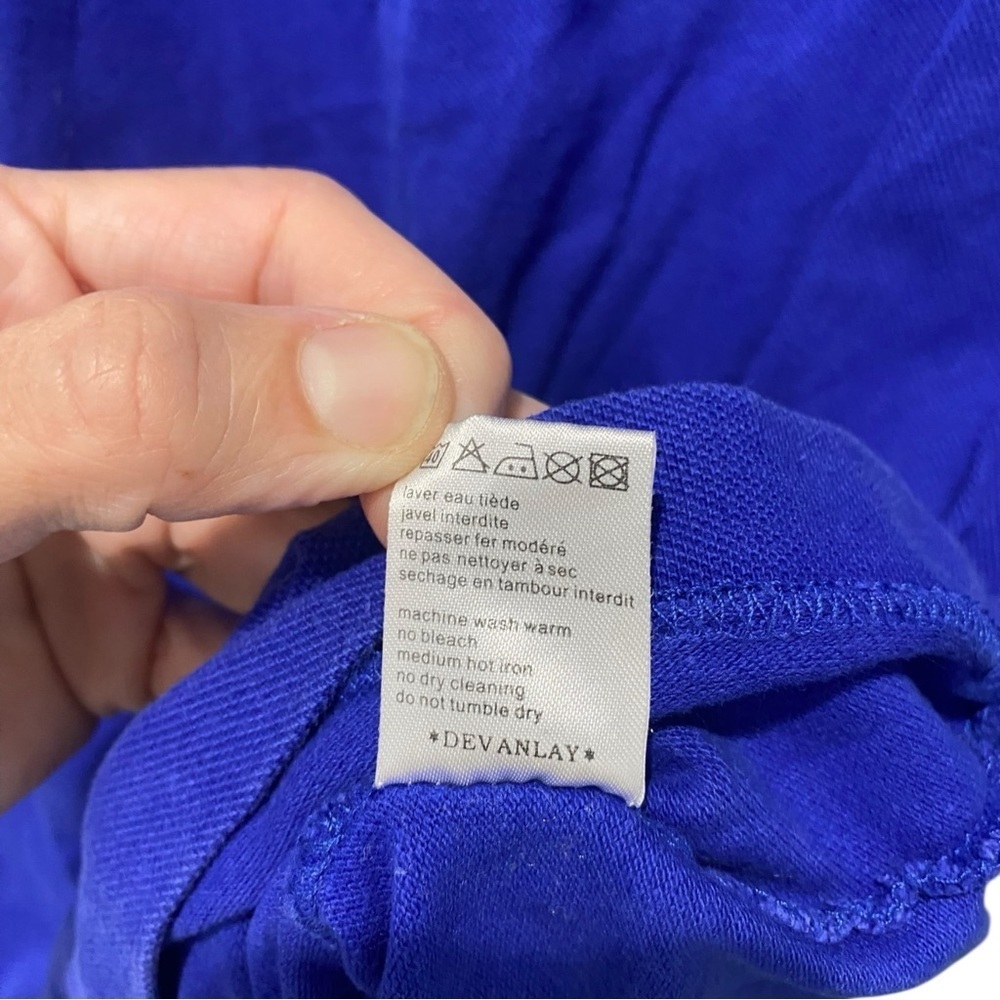 LACOSTE Mens Classic Fit Pique Polo Shirt Royal Blue Size 6 (L/XL) pique cotton - Picture 6 of 8